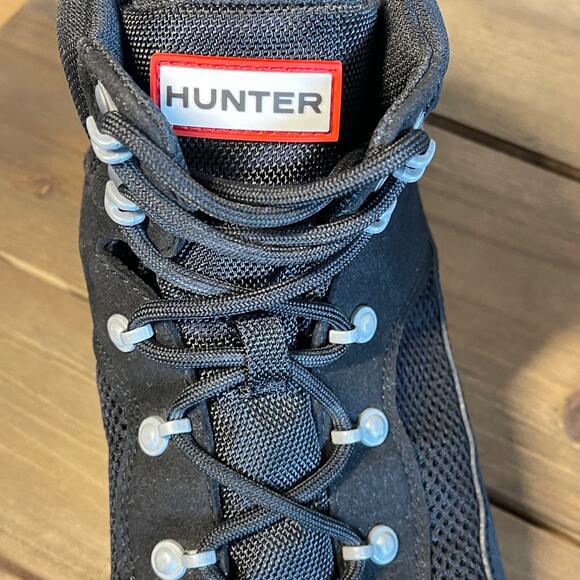 Hunter Women's Explorer Insulated Commando Boots Size 9 US Black Lace Up - Picture 14 of 14